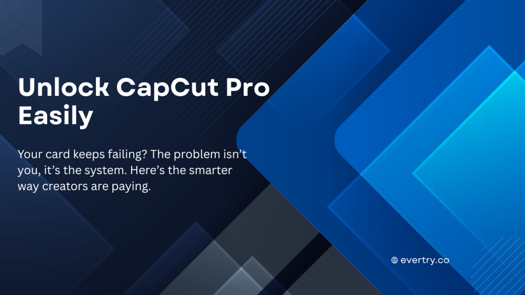 How to Pay for CapCut Pro in Egypt