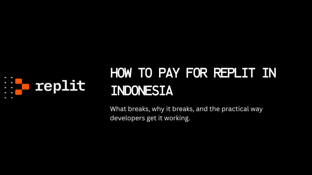 How to Pay for Replit in Indonesia