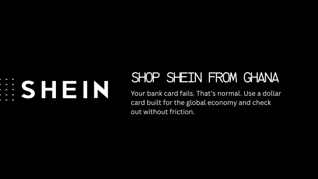 Shop on Shein from Ghana