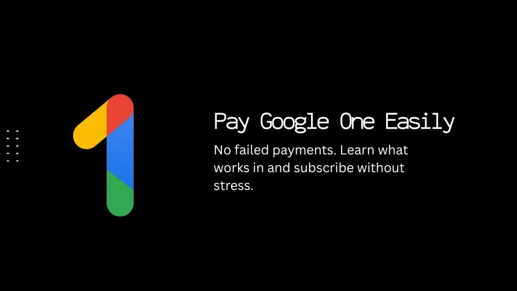 How to Pay for Google One in Kenya