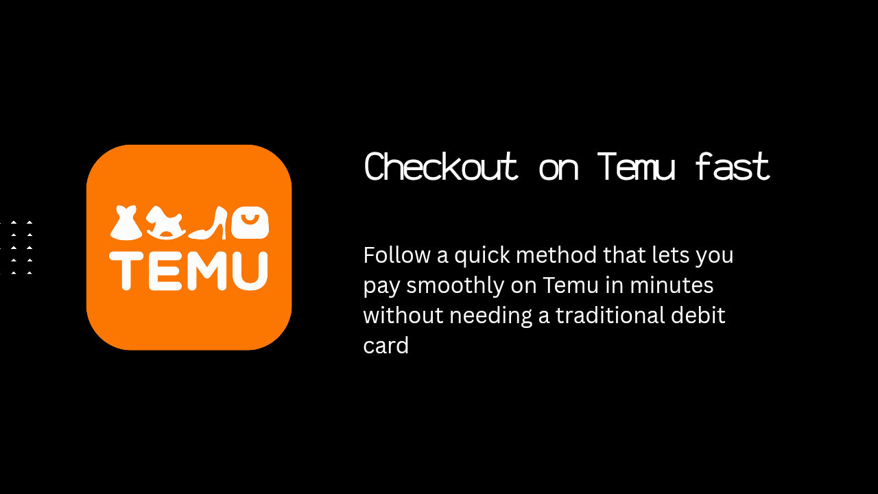 Temu Updated Method How to Pay on Temu Without a Debit Card (fastest method)