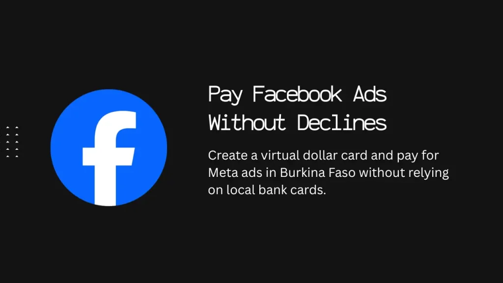 How to Pay for Facebook Ads in Burkina Faso