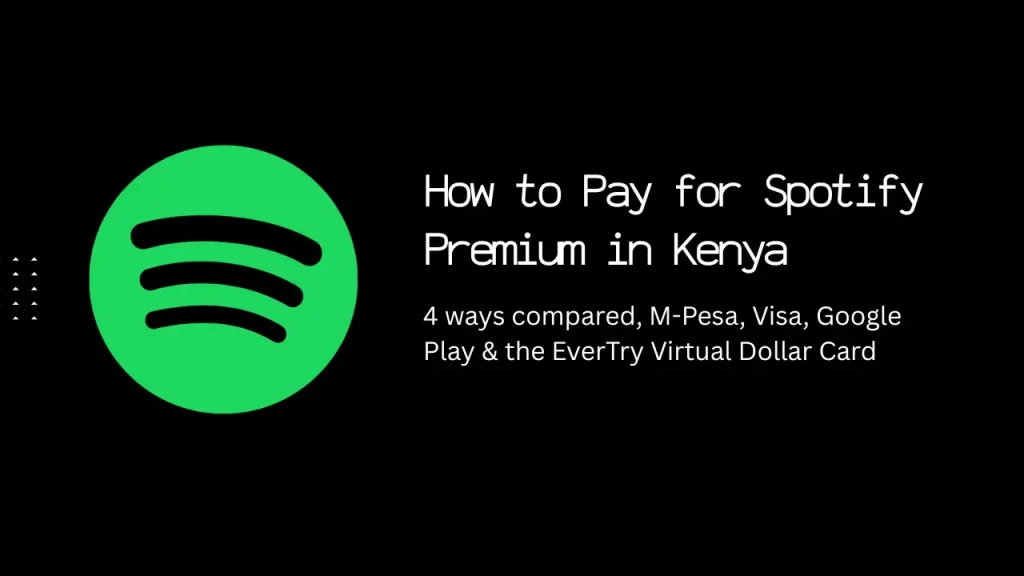 How to Pay for Spotify Premium in Kenya