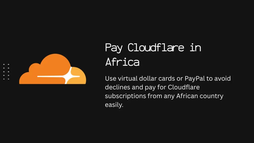 Pay Cloudflare in Africa