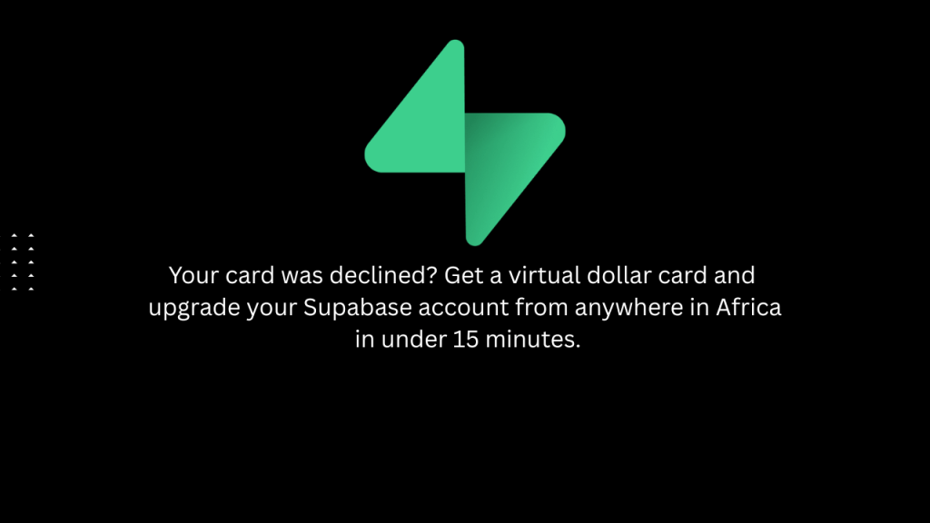 Pay for Supabase in Africa