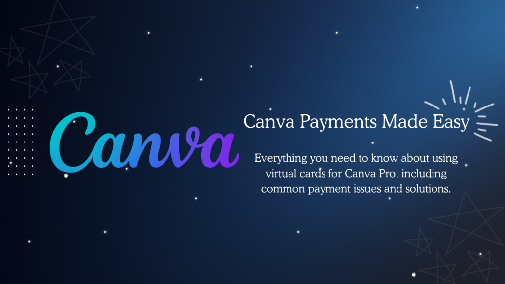 Does Canva Accept Virtual Cards