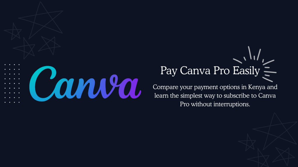 How to Pay for Canva Pro in Kenya