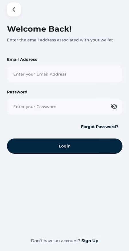 EverTry app sign-up screen showing phone number entry