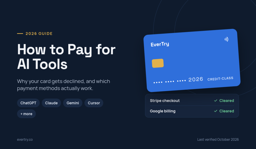 How to Pay for AI Tools